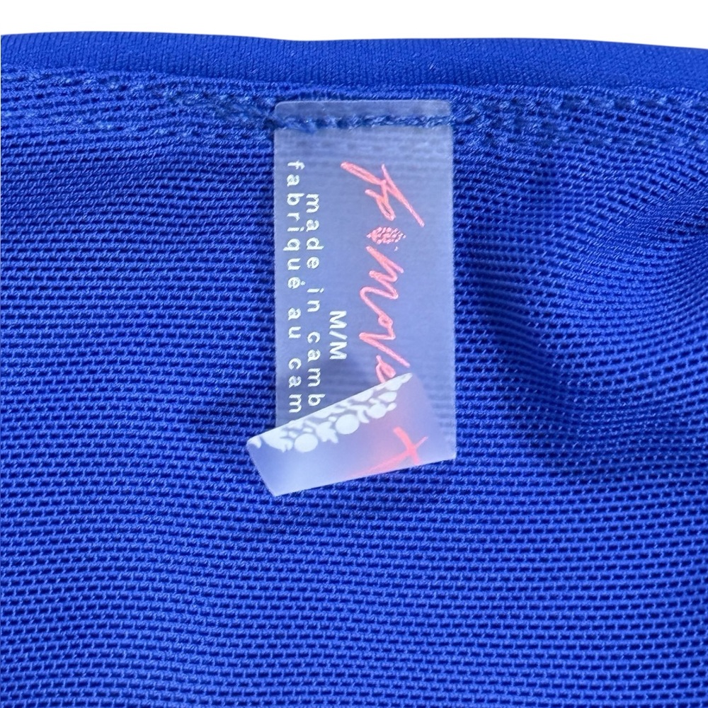 Free People FP Movement Righteous Onesie in Ultra Indigo - Picture 11 of 16